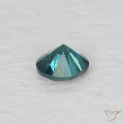 Diamond Gemstone in 2 mm (calibrated) Size for Sale, Diamond Stone in Green Color