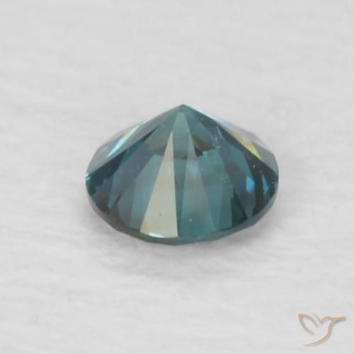 Diamond Gemstone in 2.6 mm (calibrated) Size for Sale, Diamond Stone in Green Color