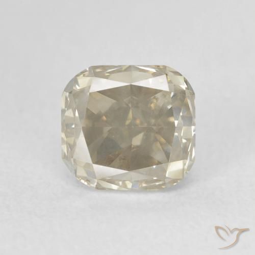 1.21 ct Brown Diamond, 5.6 x 5.2 mm Octagon Cut From India, Photo A