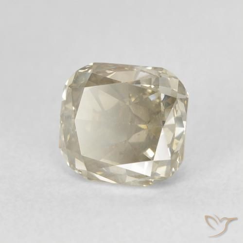 1.21 ct Brown Diamond Stone, Natural Diamond in Octagon / Scissor Cut Shape for Sale