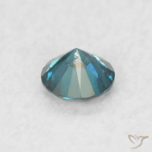 Diamond Gemstone in 2.1 mm (calibrated) Size for Sale, Diamond Stone in Blue Color