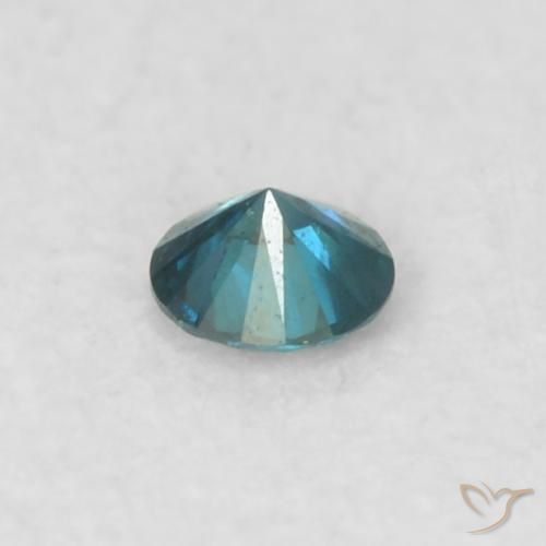 Diamond Gemstone in 2.2 mm (calibrated) Size for Sale, Diamond Stone in Blue Color