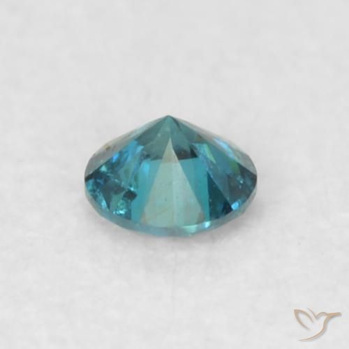 Diamond Gemstone in 2.3 mm (calibrated) Size for Sale, Diamond Stone in Blue Color