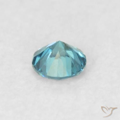 Diamond Gemstone in 2.3 mm (calibrated) Size for Sale, Diamond Stone in Blue Color