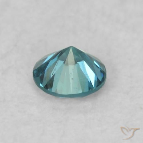 Diamond Gemstone in 2.5 mm (calibrated) Size for Sale, Diamond Stone in Blue Color
