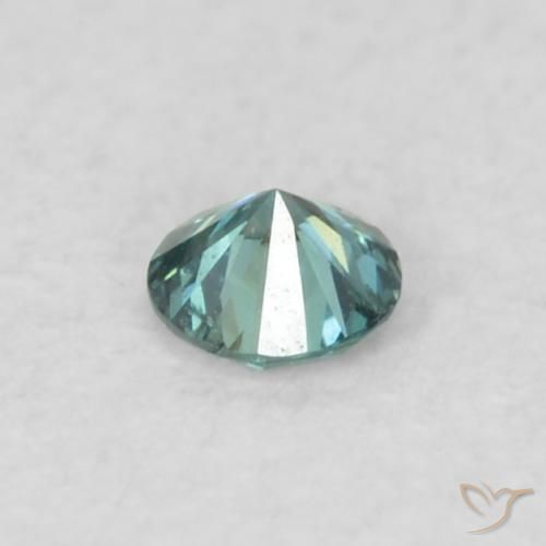 Diamond Gemstone in 2.3 mm (calibrated) Size for Sale, Diamond Stone in Blue Color