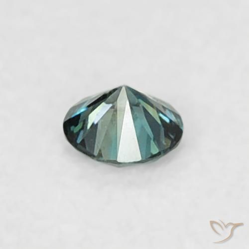 Diamond Gemstone in 2.3 mm (calibrated) Size for Sale, Diamond Stone in Green Color