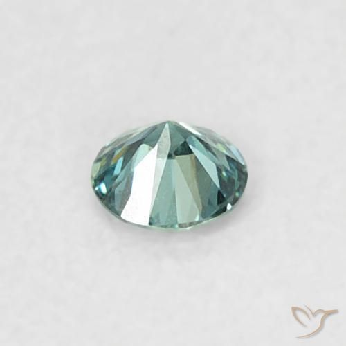 Diamond Gemstone in 2.5 mm (calibrated) Size for Sale, Diamond Stone in Green Color