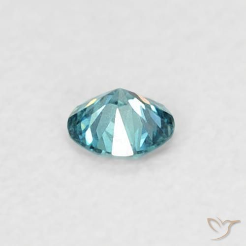 Diamond Gemstone in 2.5 mm (calibrated) Size for Sale, Diamond Stone in Blue Color