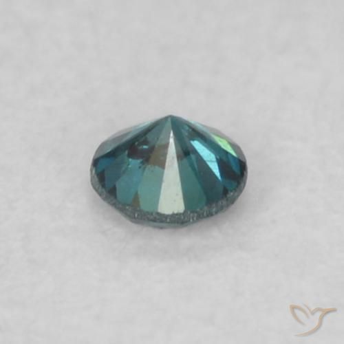 Diamond Gemstone in 2.1 mm (calibrated) Size for Sale, Diamond Stone in Blue Color
