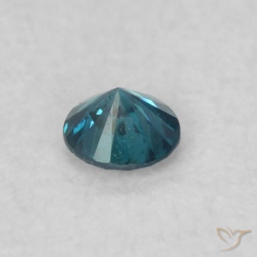 Diamond Gemstone in 2.2 mm (calibrated) Size for Sale, Diamond Stone in Blue Color