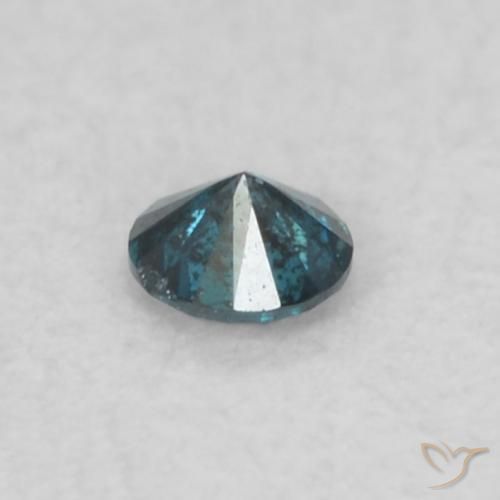 Diamond Gemstone in 2.1 mm (calibrated) Size for Sale, Diamond Stone in Blue Color