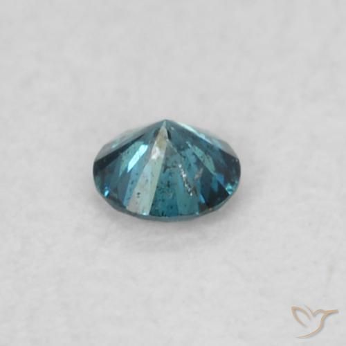 Diamond Gemstone in 2.1 mm (calibrated) Size for Sale, Diamond Stone in Blue Color