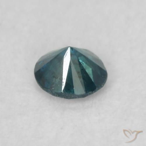 Diamond Gemstone in 2.4 mm (calibrated) Size for Sale, Diamond Stone in Blue Color