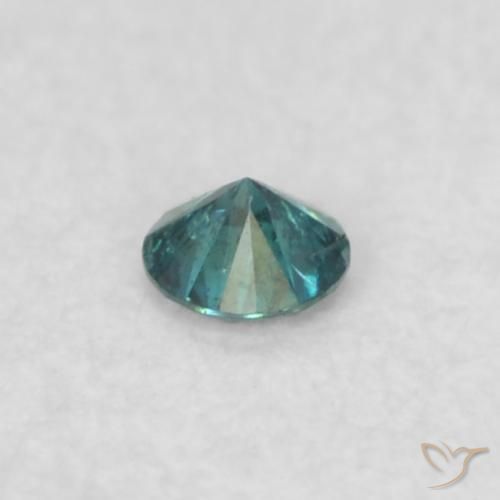 Diamond Gemstone in 2 mm (calibrated) Size for Sale, Diamond Stone in Blue Color