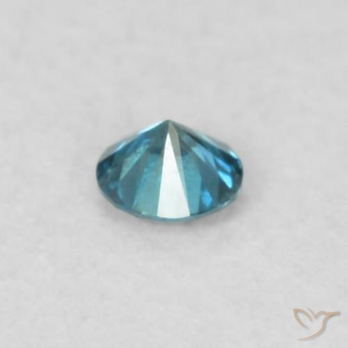 Diamond Gemstone in 2.1 mm (calibrated) Size for Sale, Diamond Stone in Blue Color