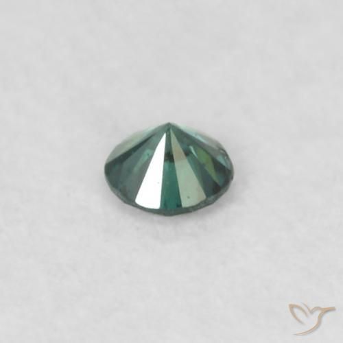 Diamond Gemstone in 1.9 mm (calibrated) Size for Sale, Diamond Stone in Green Color