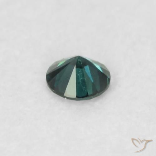 Diamond Gemstone in 2 mm (calibrated) Size for Sale, Diamond Stone in Green Color