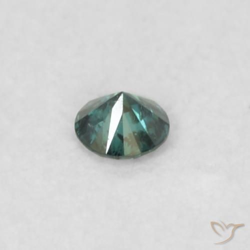 Diamond Gemstone in 1.9 mm Size for Sale, Diamond Stone in Green Color
