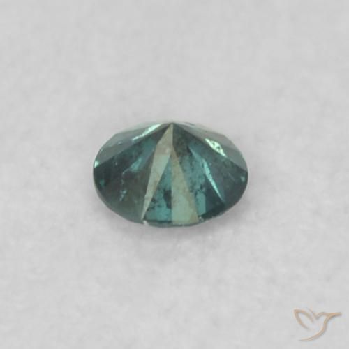 Diamond Gemstone in 2.2 mm Size for Sale, Diamond Stone in Green Color