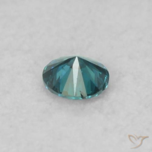 Diamond Gemstone in 2.1 mm (calibrated) Size for Sale, Diamond Stone in Blue Color