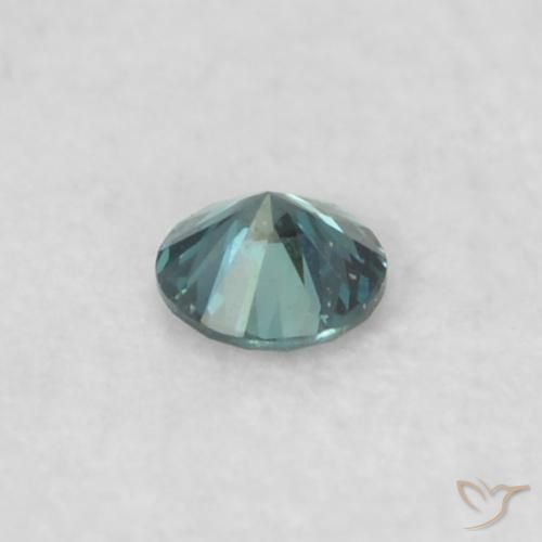 Diamond Gemstone in 2.1 mm (calibrated) Size for Sale, Diamond Stone in Blue Color