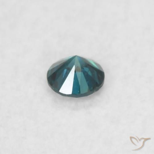 Diamond Gemstone in 1.7 mm Size for Sale, Diamond Stone in Blue Color