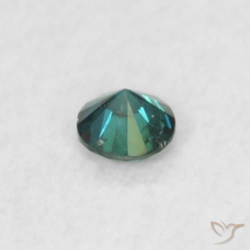 Diamond Gemstone in 2 mm (calibrated) Size for Sale, Diamond Stone in Green Color