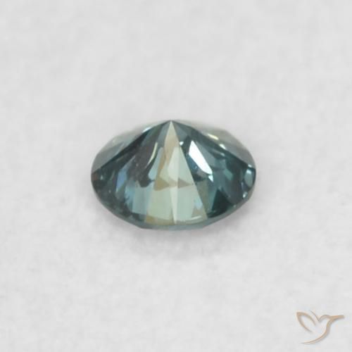 Diamond Gemstone in 2.3 mm (calibrated) Size for Sale, Diamond Stone in Blue Color