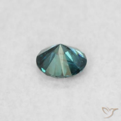 Diamond Gemstone in 2.1 mm (calibrated) Size for Sale, Diamond Stone in Blue Color