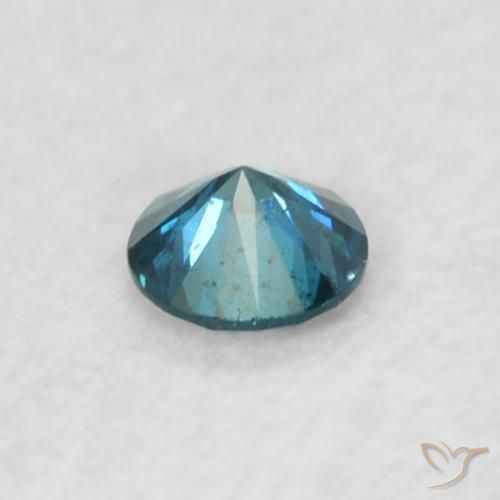 Diamond Gemstone in 2.3 mm (calibrated) Size for Sale, Diamond Stone in Blue Color