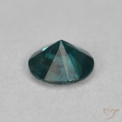 Diamond Gemstone in 3 mm (calibrated) Size for Sale, Diamond Stone in Green Color