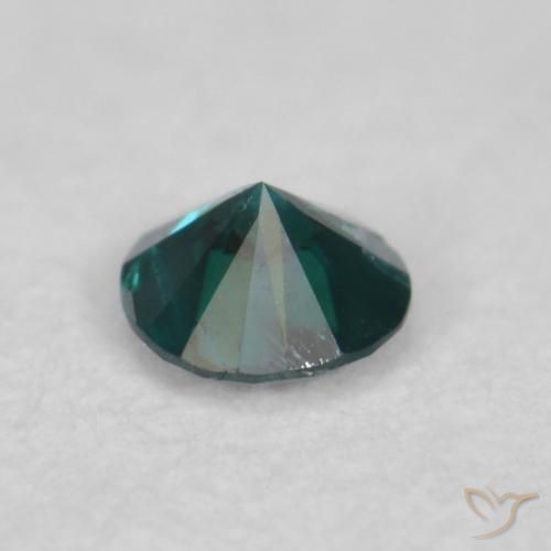 Diamond Gemstone in 2.2 mm (calibrated) Size for Sale, Diamond Stone in Green Color