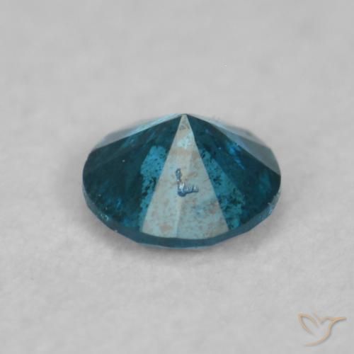 Diamond Gemstone in 2.4 mm (calibrated) Size for Sale, Diamond Stone in Blue Color