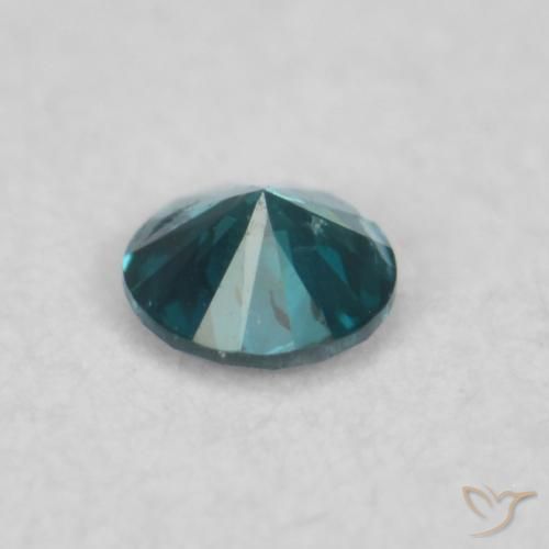 Diamond Gemstone in 2.1 mm (calibrated) Size for Sale, Diamond Stone in Green Color