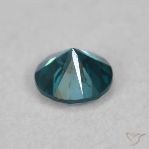 Diamond Gemstone in 2.3 mm (calibrated) Size for Sale, Diamond Stone in Blue Color