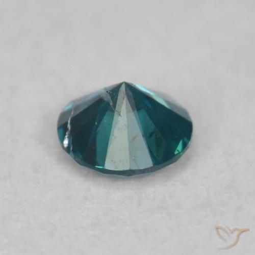 Diamond Gemstone in 2.4 mm (calibrated) Size for Sale, Diamond Stone in Green Color