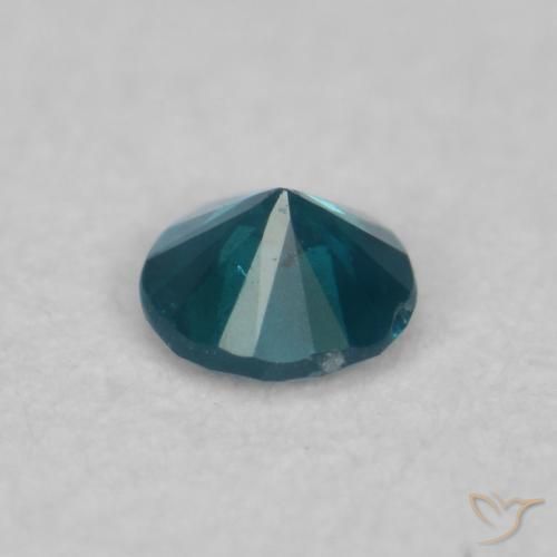 Diamond Gemstone in 2.3 mm (calibrated) Size for Sale, Diamond Stone in Blue Color