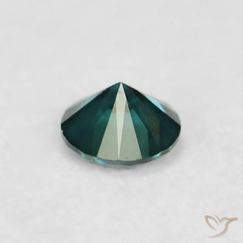 Diamond Gemstone in 2.1 mm (calibrated) Size for Sale, Diamond Stone in Green Color