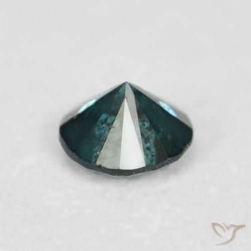 Diamond Gemstone in 2.3 mm (calibrated) Size for Sale, Diamond Stone in Green Color