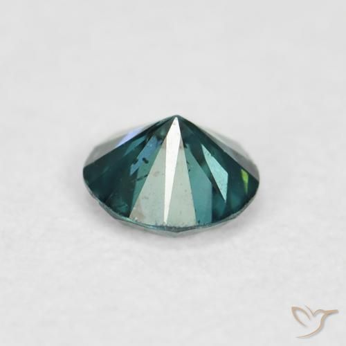 Diamond Gemstone in 2.7 mm (calibrated) Size for Sale, Diamond Stone in Green Color