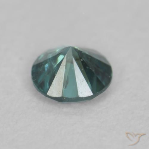Diamond Gemstone in 2.8 mm (calibrated) Size for Sale, Diamond Stone in Green Color