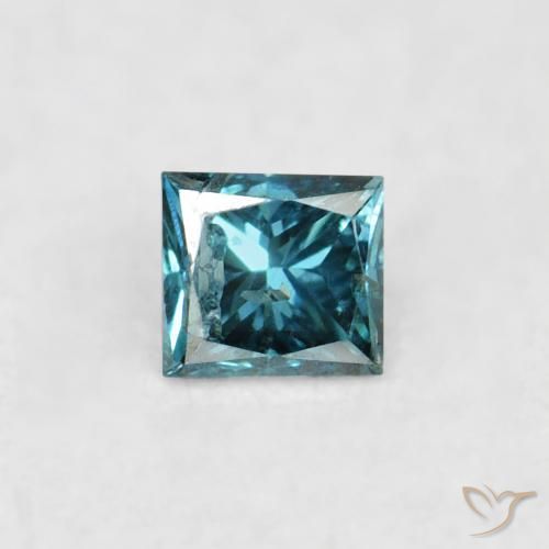 0.06ct Natural Blue Diamond, Square, VS