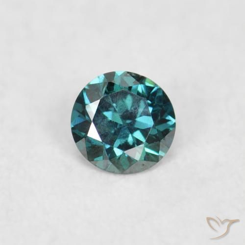0.03ct Natural Blue Diamond, Round, VS
