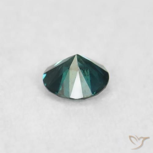Diamond Gemstone in 2.3 mm (calibrated) Size for Sale, Diamond Stone in Blue Color