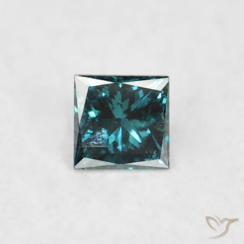 0.05ct Natural Blue Diamond, Square, VS