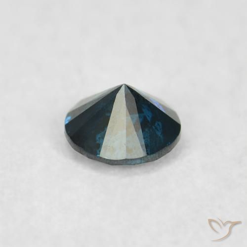 Diamond Gemstone in 2.5 mm (calibrated) Size for Sale, Diamond Stone in Blue Color