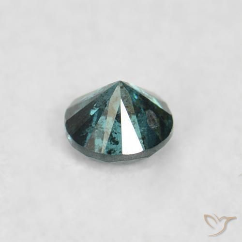 Diamond Gemstone in 2.2 mm (calibrated) Size for Sale, Diamond Stone in Blue Color