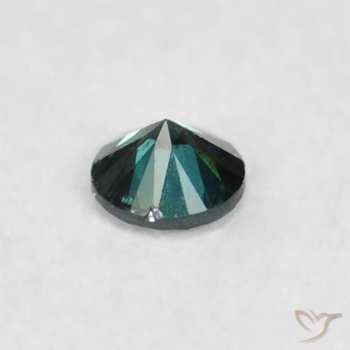 Diamond Gemstone in 2.2 mm (calibrated) Size for Sale, Diamond Stone in Green Color