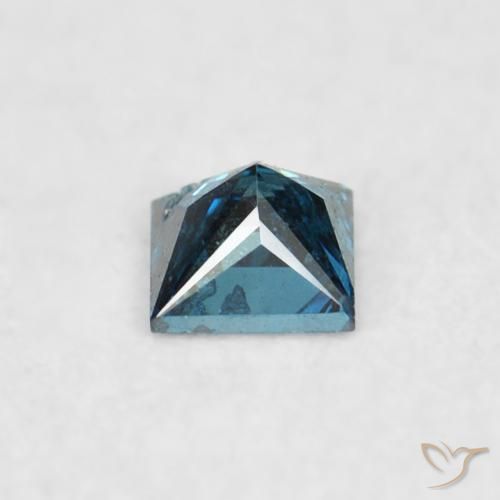 Diamond Gemstone in 1.9 x 1.9 mm Size for Sale, Diamond Stone in Blue Color